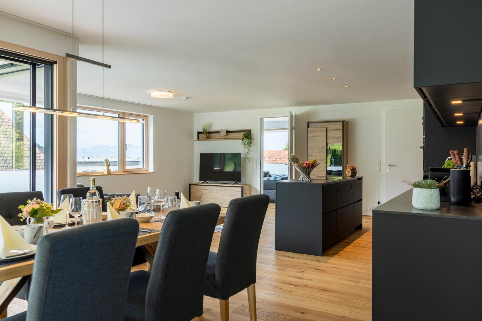 Bodensee Bergblick Suite Lochau Exterior photo